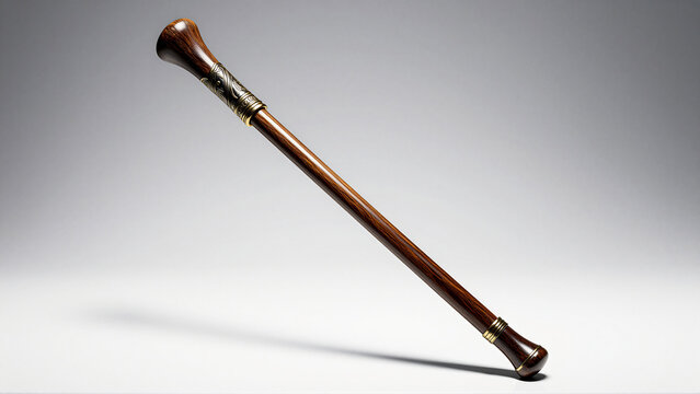 Adjustable walking stick with T-shaped handle
