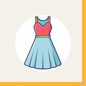Cartoon Dress Icon