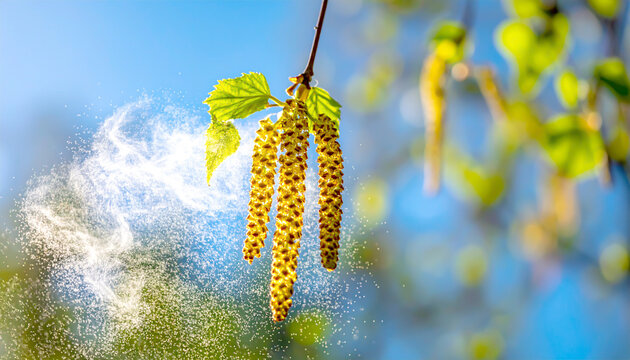 Birkenpollen 