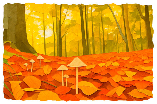 Herbstwald