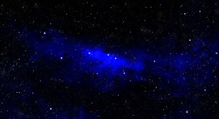 blue space background-Starry Sky and Deep Space Background © Mikky