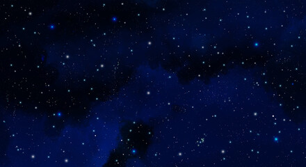 starry night sky © Mikky