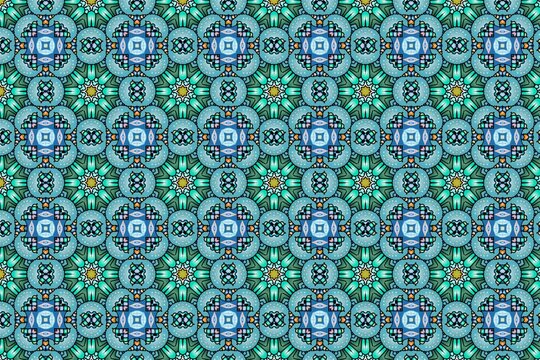 Digital binary code pattern with numbers and letters in futuristic tech background