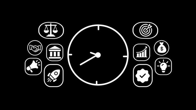 Online affiliate marketing and passive income animation featuring referral program icons, commission earnings, digital partnership networks, and business growth dashboard concept.