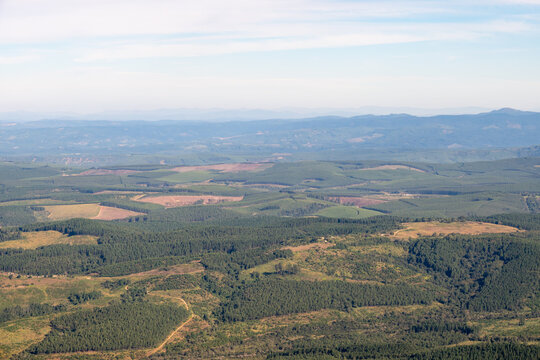 Vue d'Afrique du Sud nord-est