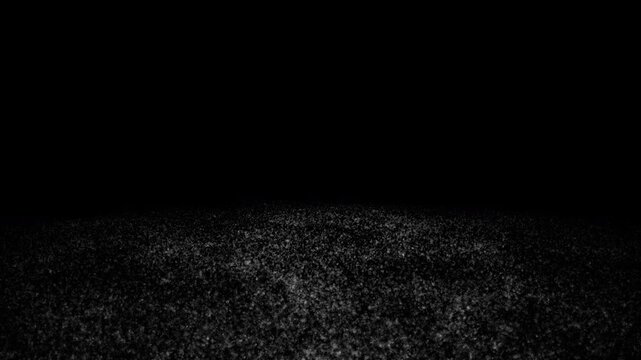 Rain Drops On Ground 06