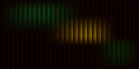  This image features a series of closely spaced, vertical lines in a gradient of green and yellow. The bright colors and repeating pattern create a visually striking and dynamic abstract design. This  © raden
