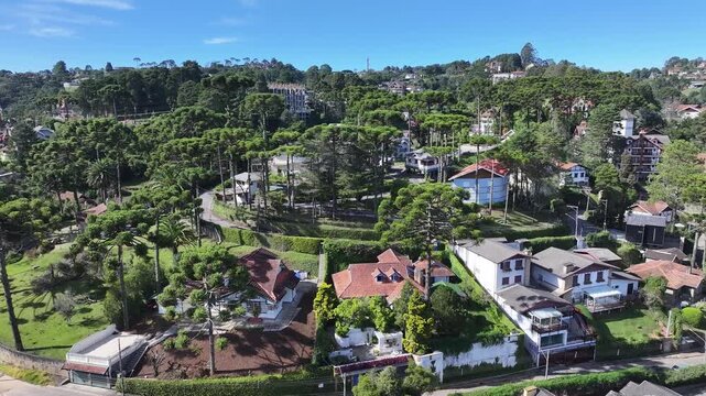 Winter Travel In Sao Paulo Brazil. Mantiqueira Mountain Range. Winter  Destination. Brazilian Switzerland. Winter Travel In Campos Do Jordao In Sao Paulo Brazil. Travel Vacation.