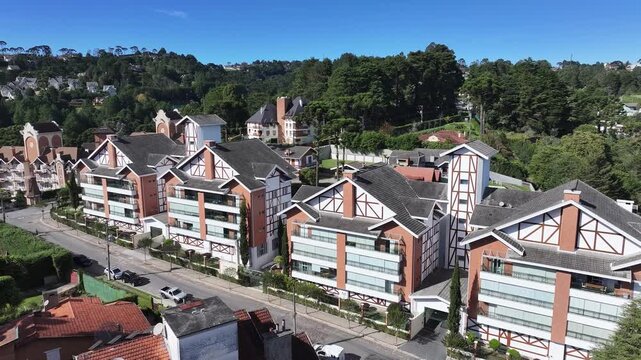 Winter Travel In Sao Paulo Brazil. Mantiqueira Mountain Range. Winter  Destination. Brazilian Switzerland. Winter Travel In Campos Do Jordao In Sao Paulo Brazil. Travel Vacation.