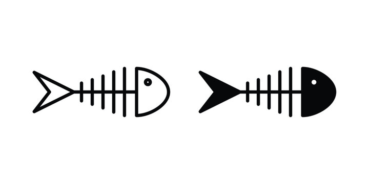Fish bones icon