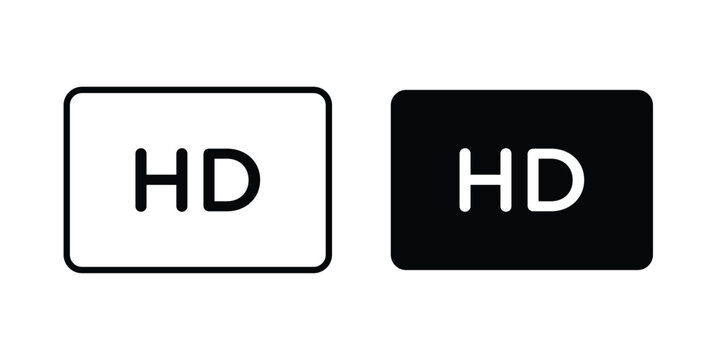 High definition icon