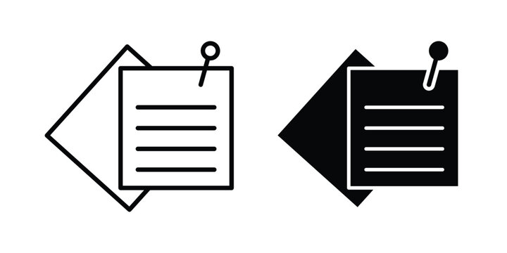 Note sticky icon