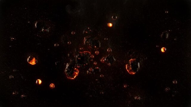 Film Burn Particle Frame Transition - Ember