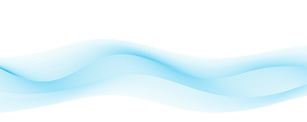 Fototapeta premium abstract wavy lines illustration