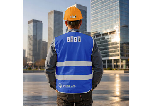 Constructor Clothes Mockup Template for Professional Brand Identity Showcase