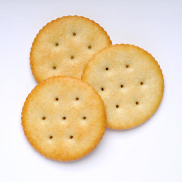 Cheese cracker biscuits
