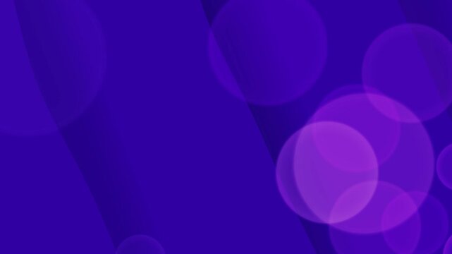 Vibrant purple background with bokeh lights creating a festive atmosphere, perfect for background animation
