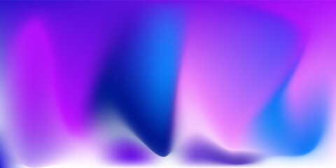 Obraz premium Purple liquid abstract background with Mesh gradient. Wavy liquid modern design, with soft purple gradation and blur effect for web covers, banners, posters, brochures. Vector illustration