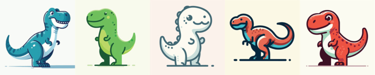 Fototapeta premium Rex Vector Illustration