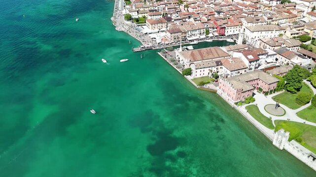 Lazise on Garda Lake