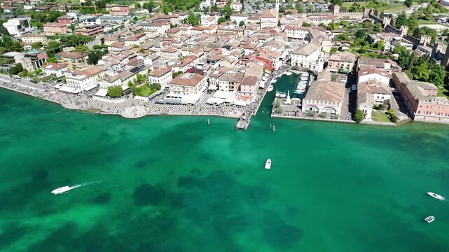 Lazise on Garda Lake