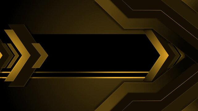 Abstract geometric arrows with layered chevrons and diagonal lines background animation