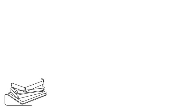 One Line Art: Confused Man Solving a Problem with a Lightbulb Idea