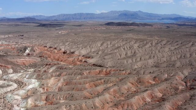 Lake Meade Desert Nevada Drone Aerial View