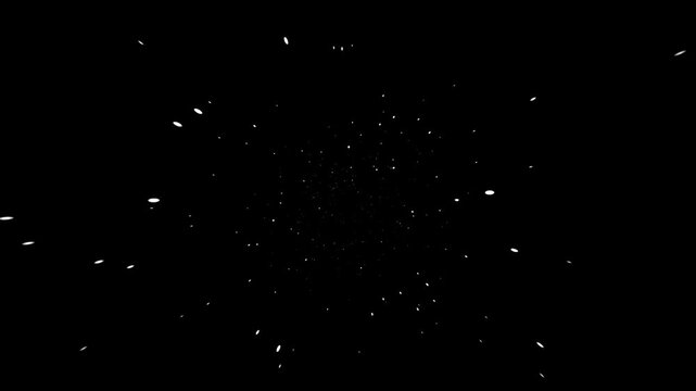 Stars sparkling in deep space create a mesmerizing cosmic backdrop that evokes a sense of infinite wonder and mystery within the vast reaches of the dark, silent universe.