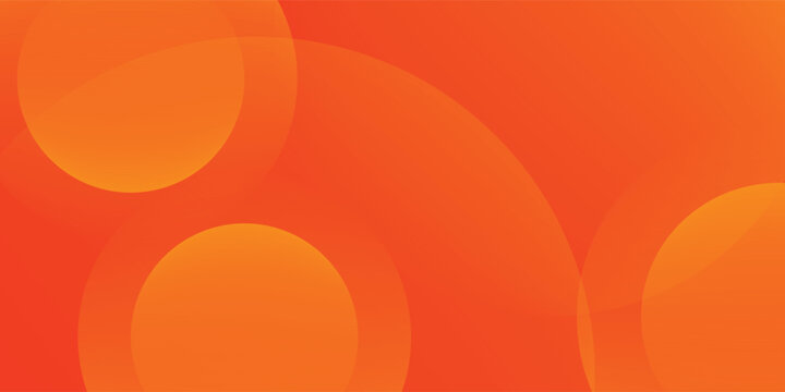 Abstract minimal background with orange color. Dynamic shapes composition. Eps10 vector