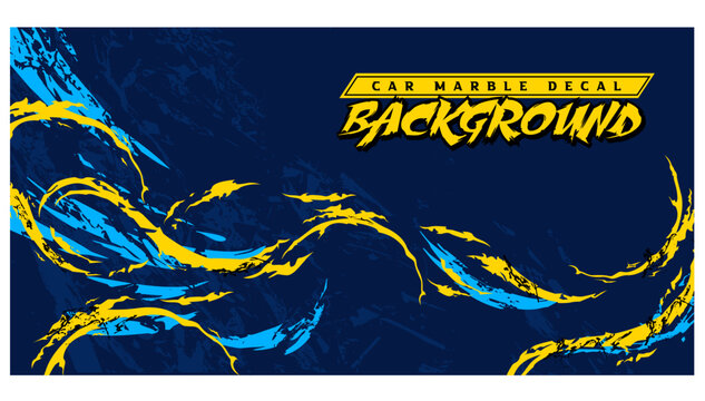 flow blood stripes wind blue yellow black stripes grunge banner background vector abstract mystery culture flow motorsport paint brush splash splatter