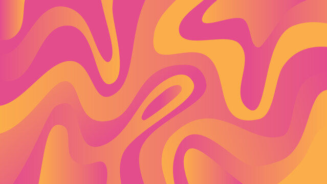 Pink Abstract Swirls Gradient Background