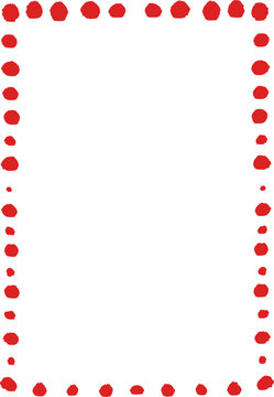 Decorative vintage frame border rectangular label