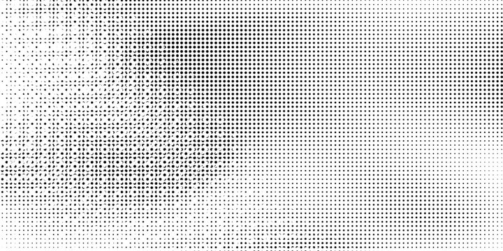 Grunge halftone texture faded dot noise overlay. Vintage rough print pattern background. dotted vintage good