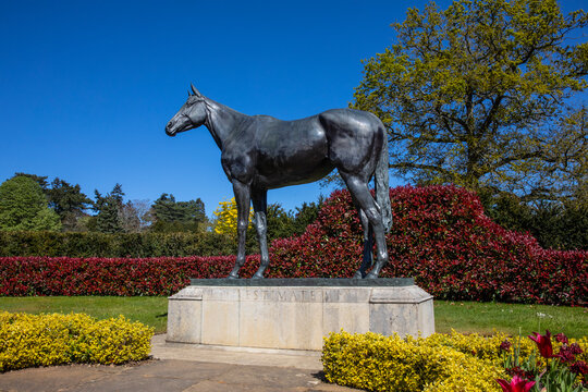Statue of Estimate at Sandringham House in Norfolk, UK