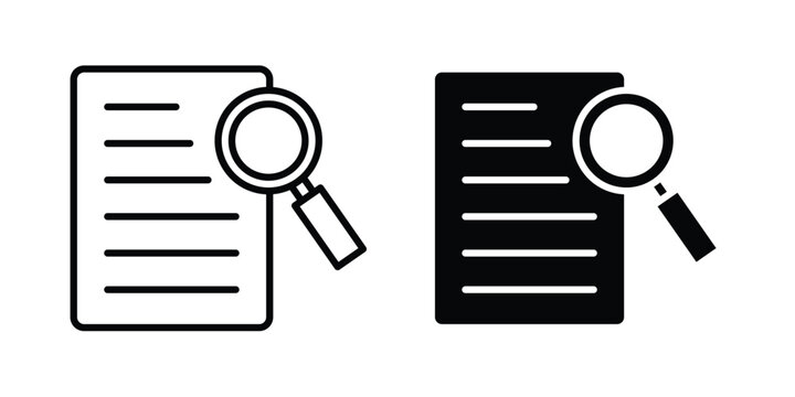 Defining icon simple vector set
