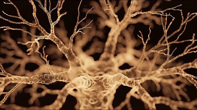 Abstract Fiery Giraffe Head Silhouette on Black Background, Ethereal Glow
