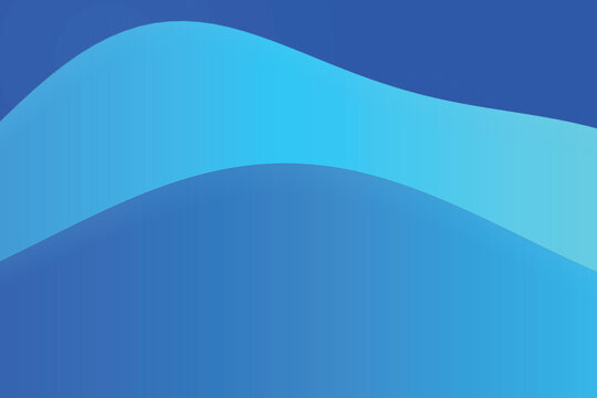 Smooth, wavy blue gradient background, with subtle linear, texture abstract wave