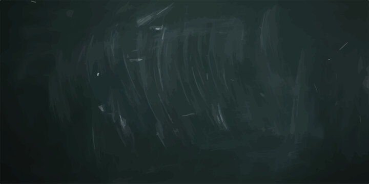 Dark chalkboard with visible erasure streaks and chalk marks background school board back to school graphic resource chalk dust chalkboard