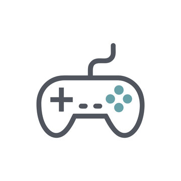 Gaming Controller Vector Icon for Video Game and Esports Design