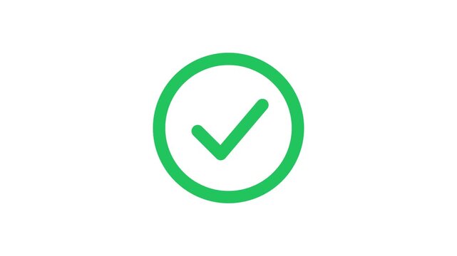green check mark