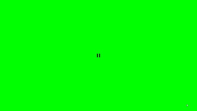 Green screen overlay video for editing and visual effects purposes
