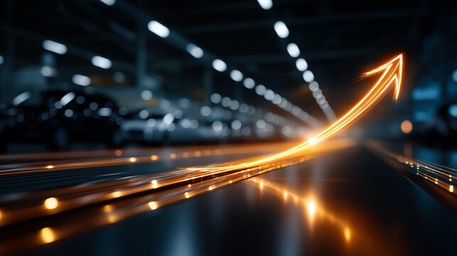 Automotive Industry Growth: A dynamic visual represents the upward trajectory of the automotive industry.