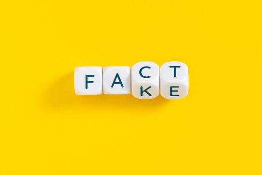 Changing fake to fact using letter blocks concept