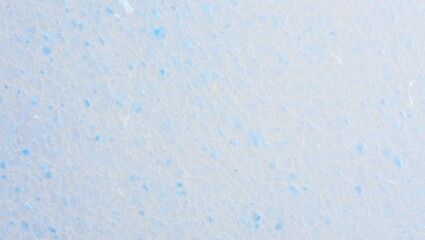 Fototapeta premium Porous blue and white texture forming a detailed abstract pattern on a light background for various design concepts
