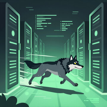 Node Wolf Runner