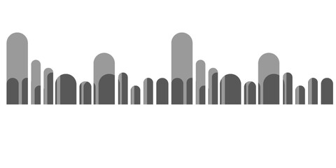 Set of arch shapes. Elegant templates in art deco style for wedding invitation or greeting cards, business brochures, event or party banners in archway form. Vector graphic illustration. © Qiana