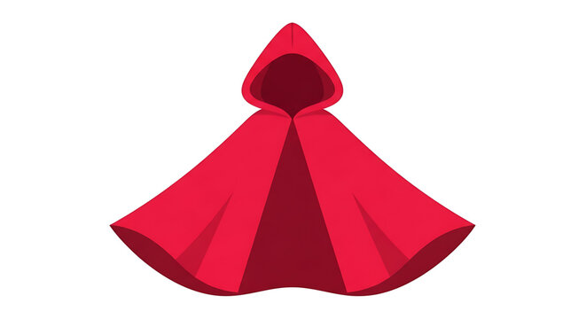 Red hooded cloak