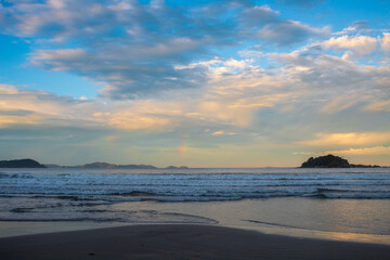 Obraz premium Praia de Palmas, cidade de Governador Celso Ramos, região da grande Florianópolis, Santa Catarina Brasil