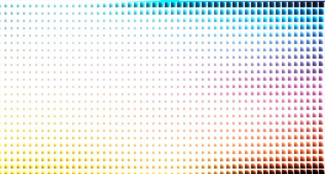 abstract square pattern with gradient color transition